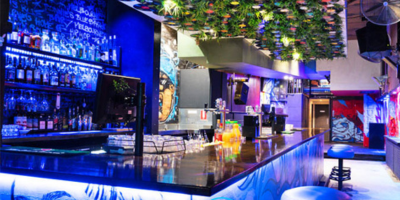 Blue Voltage Cocktail for $10 at Blue Bar