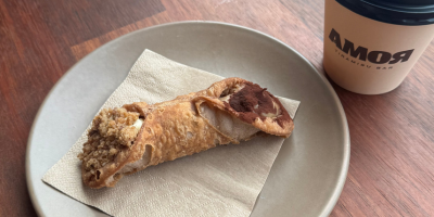 Cannolomisù + Small Coffee at AMOR Tiramisu Bar